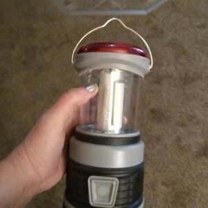 Led light rechargeable lantern
